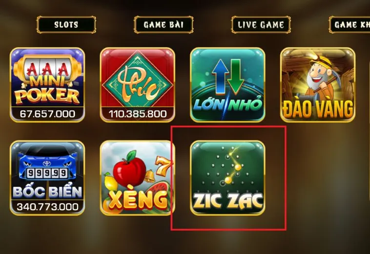 Hướng Dẫn Cách Chơi Game Nhanh ZicZac Tại 8Day Thắng Lớn 1 Hướng Dẫn Cách Chơi Game Nhanh ZicZac Tại 8Day Thắng Lớn